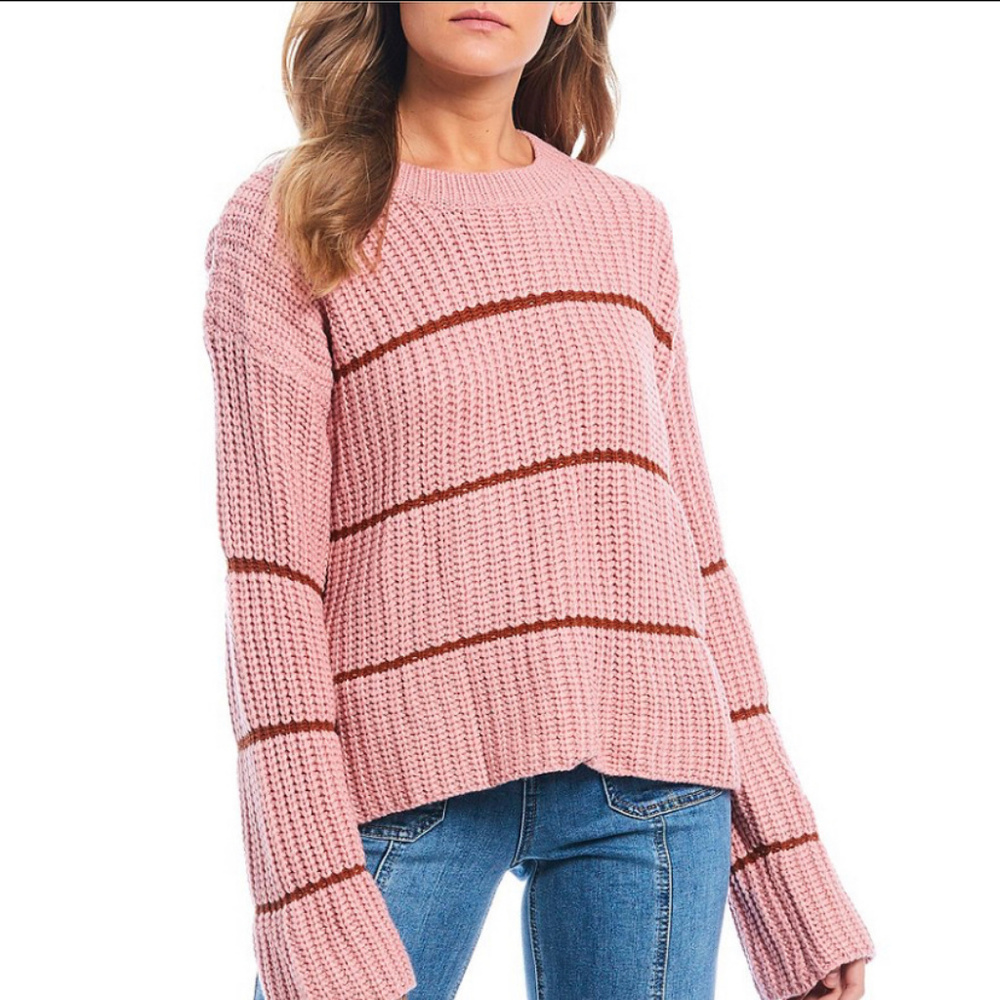 Pink sweater